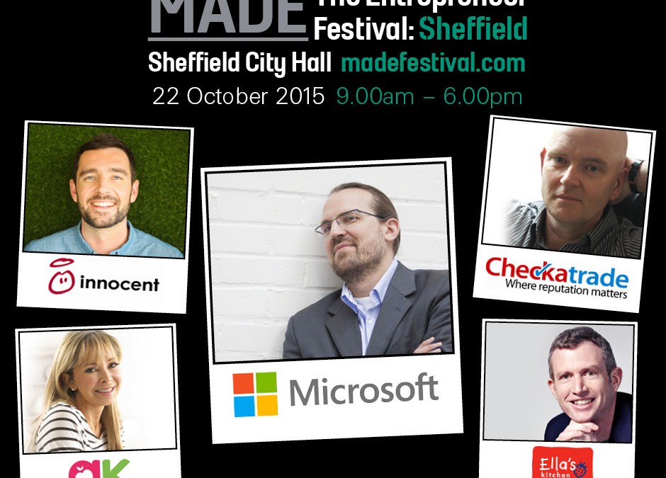 Be inspired by some of the UK’s leading brands at MADE: The Entrepreneur Festival